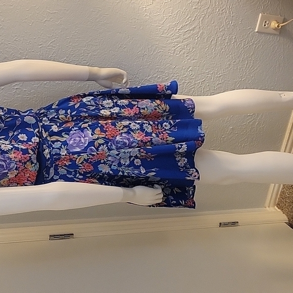 Y2K YUMI KIM Coquette Romantic Floral Wrap Tank Surplice Fairycore Dress - Picture 8 of 10